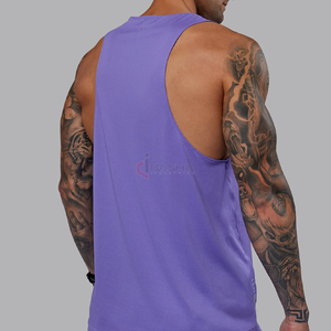 Camisetas sin mangas con logotipo personalizado para hombre, camisetas cómodas sin mangas para Fitness, camisetas deportivas para entrenamiento de culturismo y gimnasio, chaleco deportivo - Product Image 3