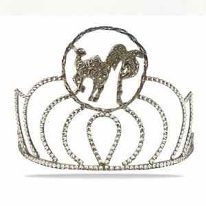 Nouvelle Couronne Traditionnelle Maçonnique Grand Matron 5 Étoiles OES en Acier Inoxydable Doré avec Strass, Ajustable, Modèle 2026 OEMCrown - Product Image 6