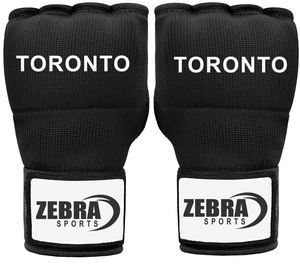 Nuevo logotipo personalizado Boxeo Interior Quick Hand Wraps Gel acolchado Gym Training Punching Easy Wraps Nueva tendencia - Product Image 4