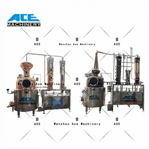 Ace Stills Fabricante Vodka Destilador Destilador de álcool Equipamento de destilação Fornecedor