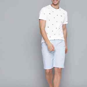 Camiseta de Algodón 100% para Hombre, Talla Grande, Corte Holgado, Ecológica, de Algodón Orgánico, Manga Corta, Cuello Redondo - Product Image 3