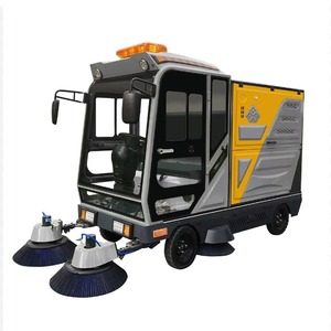 Barredora de caminos al aire libre, limpieza de canalones, cepillo de escoba rotativo, cepillo de empuje manual, máquina barredora de caminos de hojas a la venta - Product Image 5