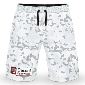 Pantalon de sport MMA avec logo personnalisé pour hommes Short en maille imprimé de motifs de fleurs Short de sport de Offre Spéciale à cordon de serrage Vente en gros - Product Image 1