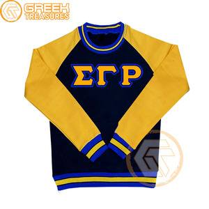 Sudadera de lana de algodón Sigma Gamma Rho personalizada de alta calidad, Jersey bordado, chaqueta para mujer, ropa griega, estilo de hermandad - Product Image 2