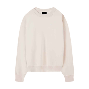 Sudadera térmica de algodón 100% de gran tamaño, puño y cuello acanalado a rayas personalizados, sudadera Vintage con Logo DTG para hombre - Product Image 5