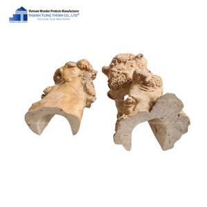 Vente chaude FSC Java Bois Café Bois Reptile Cave Pour Pet Fournitures Vietnam - Product Image 2