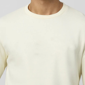 Custom Men's Winter Sweatshirt 100% Cotton Eco-Friendly <b>Fleece</b> High Quality Fashion Plain <b>Black</b> Casual Street Solid Color - Product Image 6