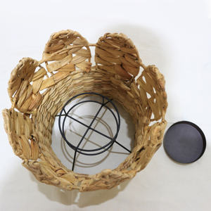 Élégant grand panier de rangement en rotin tissé à la main organisateur de maison naturel et écologique pour la décoration de la chambre et de la salle de bain - Product Image 2