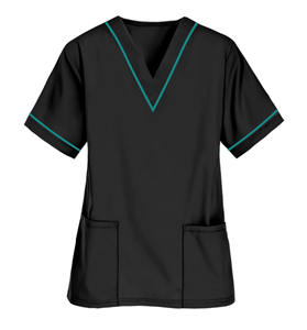 Logotipo personalizado XRAY Hospital uniformes elástico Jogger estilo quirúrgico laboratorio bata batas suave poliéster algodón enfermera Scrubs - Product Image 1