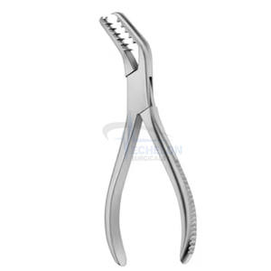 Instruments chirurgicaux orthopédiques manuels en acier inoxydable de 18cm Pince à côtes pour baie de santé Porte-os Autoclavable Classe II Sécurité MOL - Product Image 3