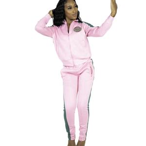 Conjunto de Top corto de invierno de punto de peso pesado Vintage para mujer, ropa informal de fraternidad de hermandad con sudaderas con capucha; para estudiantes universitarios - Product Image 1