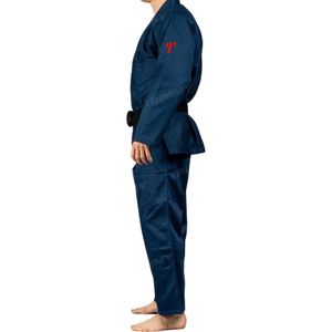 ชุดกีฬาผ้าฝ้าย BJJ สำหรับผู้ชายชุดยูโดผ้าฝ้ายพรีเมี่ยม - Product Image 5