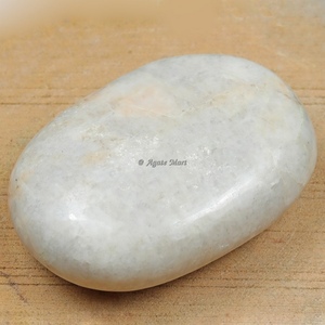 Pierre de lune indienne pierres de palmier pierre de palmier pierres gravées guérison artisanat en pierre naturelle - Product Image 1