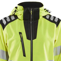 Veste universitaire unisexe en polyester, vêtements de travail haute visibilité, réfléchissants, coupe-vent, hiver 2024, softshell, vêtements de sport, vêtements de moto