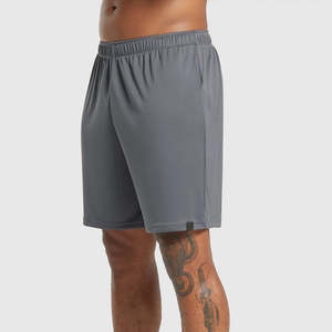 Pantalones cortos de entrenamiento de verano de nailon y LICRA de patrón personalizado, ropa deportiva ligera y transpirable para hombre - Product Image 3