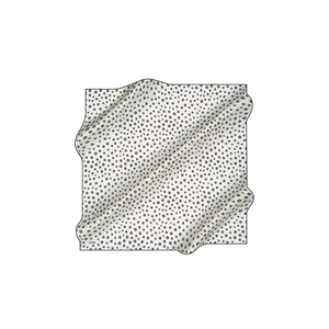 Off-White Silk Patterned <b>Square</b> <b>Scarf</b> for Summer - Product Image 1