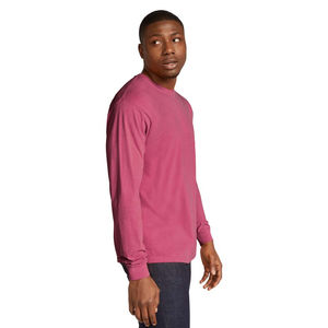 Marque privée OEM T-shirts uni pour hommes Vente en gros directe d'usine T-shirts à manches longues pour hommes T-shirts à manches longues pour hommes - Product Image 6