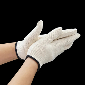 Guantes de Seguridad de Algodón al por Mayor para Trabajadores Casuales, Duraderos, Transpirables, con Detección de Agujas, Protección para las Manos en las Cuatro Estaciones, Reutilizables, OEM - Product Image 4