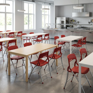 Lana School <b>Chair</b> Portable Folding Design for Classroom Use - Product Image 3