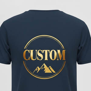 Camiseta Personalizada con Amplia Superficie Imprimible, Tejido Ecológico Transpirable de Poliéster/Algodón para Promociones de Marca - Product Image 5