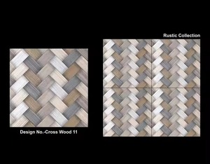 400x400mm Full Body Céramique Numérique 40x40cm Salle de Bain Porcelaine Antidérapante Heavy Duty 16x16 Parking Carrelages de Sol Rustiques - Product Image 5