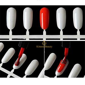 Tabla de colores de uñas 216, muestra de esmalte de Gel, libro con puntas de Uñas postizas, tabla de colores de salón, muestras, tablero de tarjetas de práctica DIY - Product Image 3