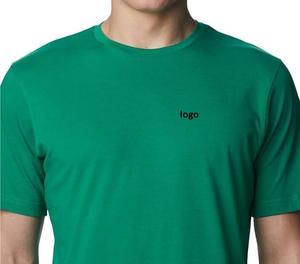 เสื้อยืดคอกลมแขนสั้นสำหรับผู้ชายและผู้หญิงเสื้อยืดคอกลมแขนสั้นโอเวอร์ไซส์ออกแบบโลโก้ได้ตามต้องการ - Product Image 4