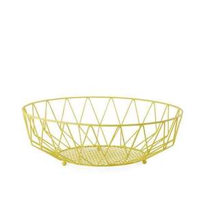 Panier à fruits en métal design, support décoratif moderne pour table à manger, comptoir de cuisine, élégant, durable, élégant - Product Image 6