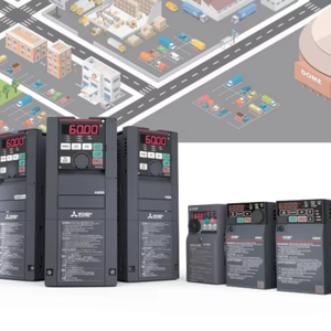 Biến tần Mitsubishi Electric FR-D720-1.5K, FR-D720 1.5K, ba pha, điện áp định mức 220V - Product Image 1