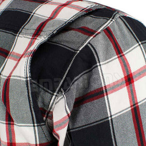 เสื้อสักหลาดลายตารางสีแดงและสีดำ,เสื้อสำหรับนักขี่จักรยาน - Product Image 4