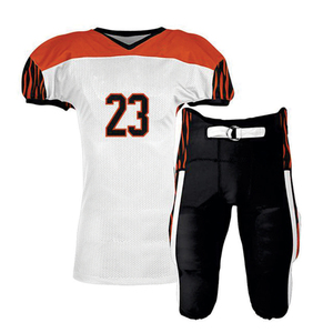 Uniformes de Fútbol Americano Personalizados con Tela Twill, Tallas Grandes, Unisex, con Logotipo del Equipo, Sin Etiquetas, Resistentes al Olor, Ecológicos y Transpirables - Product Image 3