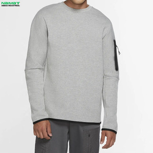 Sudaderas con Capucha y Cremallera Bordadas con Logotipo Personalizado, Estilo Francés, para Invierno, 100% Algodón, Unisex, para Hombre, Forro Polar, Ecológicas - Product Image 1