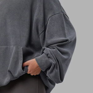 Sudadera con Capucha para Mujer, Estilo Holgado, Mangas Largas, Interior de Felpa Suave para Mayor Calidez y Comodidad, Estilo Pullover, Corte Relajado - Product Image 6