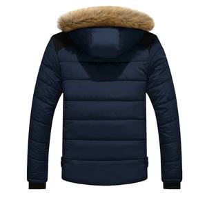 Veste matelassée d'hiver élégante pour homme, col montant, écologique, réversible, imperméable, coupe-vent, veste d'extérieur - Product Image 6