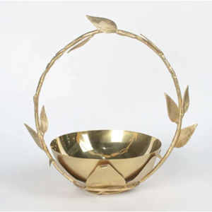 Tazón Decorativo de Latón para Servir Chocolate, Hecho a Mano, Apto para Lavavajillas, Estilo Moderno y Lujoso para el Hogar, Hotel, Restaurante, Mesa - Product Image 5