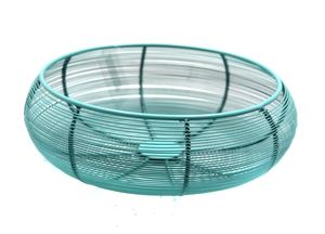 Vente en gros Corbeille à fruits et à linge ronde moderne en fil de fer faite à la main en métal pour la décoration de la cuisine et de la maison - Product Image 3