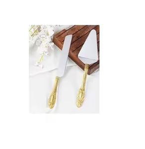 Brass <b>Cake</b> Knife and <b>Server</b> Set Brass Kitchen & Tabletop <b>Cake</b> <b>Server</b> Set - Product Image 5