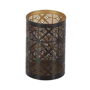 Candelero votivo de Metal de nuevo diseño para el hogar, celebración navideña, Decoración de mesa, vela votiva de Color negro - Product Image 1
