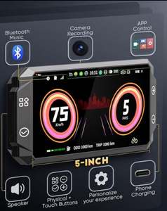 Nueva bicicleta eléctrica de doble motor de 5600W, bicicleta eléctrica 2025 A8 PRO MAX, bicicleta eléctrica de 45MPH 60V 70/80Ah para adultos - Product Image 4