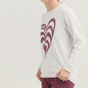 เสื้อฮู้ดผู้หญิงสไตล์ลำลองสำหรับฤดูหนาว ผ้าฝ้าย 100% แต่งพู่ที่หน้า พร้อมโลโก้ - Product Image 2