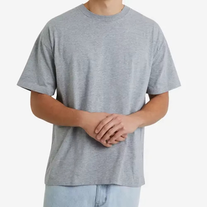 Camiseta Básica Lisa de Algodón para Hombre, Camiseta Básica de Tela Suave y Transpirable, Proveedor al por Mayor - Product Image 1