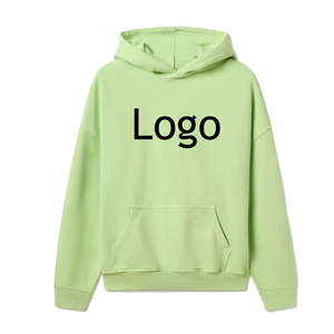 Sweat à capuche avec logo personnalisé de haute qualité en gros 100% coton Sweat-shirt avec logo personnalisé Sweats à capuche pour hommes Basics coton mélangé - Product Image 4
