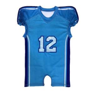 Bajo MOQ Jersey de fútbol americano Sublimación personalizada Malla Equipo de entrenamiento Desgaste Partido Sublimación Camisetas de fútbol americano - Product Image 1