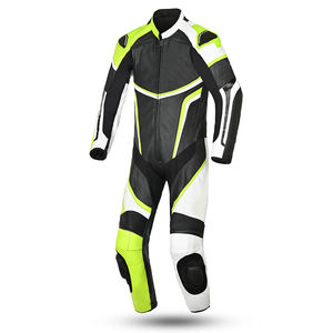 Combinaison de moto en cuir deux pièces, équipement complet pour homme et femme, course, conduite, protection, toutes saisons, vêtements de course moto et automobile - Product Image 1