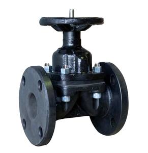 วาล์วไดอะแฟรมเหล็กกล้าคาร์บอนแบบอุตสาหกรรมมาตรฐาน Ansi - Product Image 4