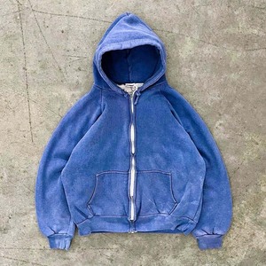 Haute demande hommes 100% coton sweats surdimensionné rue thermique à capuche brodé fermeture éclair plaine teint - Product Image 6