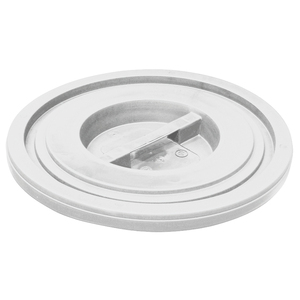 Coperchio Sovrapposto per Bidone da 100 Litri, Bianco - Product Image 1