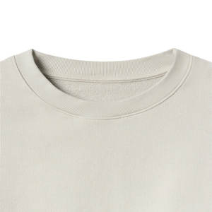 Sudaderas de mezcla de algodón de gran tamaño para hombres Casual Basics Streetwear Jersey de color sólido Ajuste cómodo Manga larga - Product Image 3