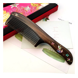 หวีไม้นวดหนังศีรษะหวีไม้หวีนวดฟันแบบกว้างหวีนวดหนังศีรษะไม้หวีนวดหนังศีรษะ - Product Image 4