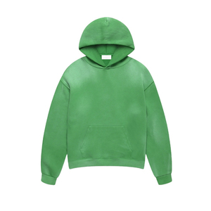 Meilleure vente grande taille pour hommes Pull-over Sun Faded Hoodies Design personnalisé de haute qualité Basics Cotton Blended Solid Hoodies - Product Image 1